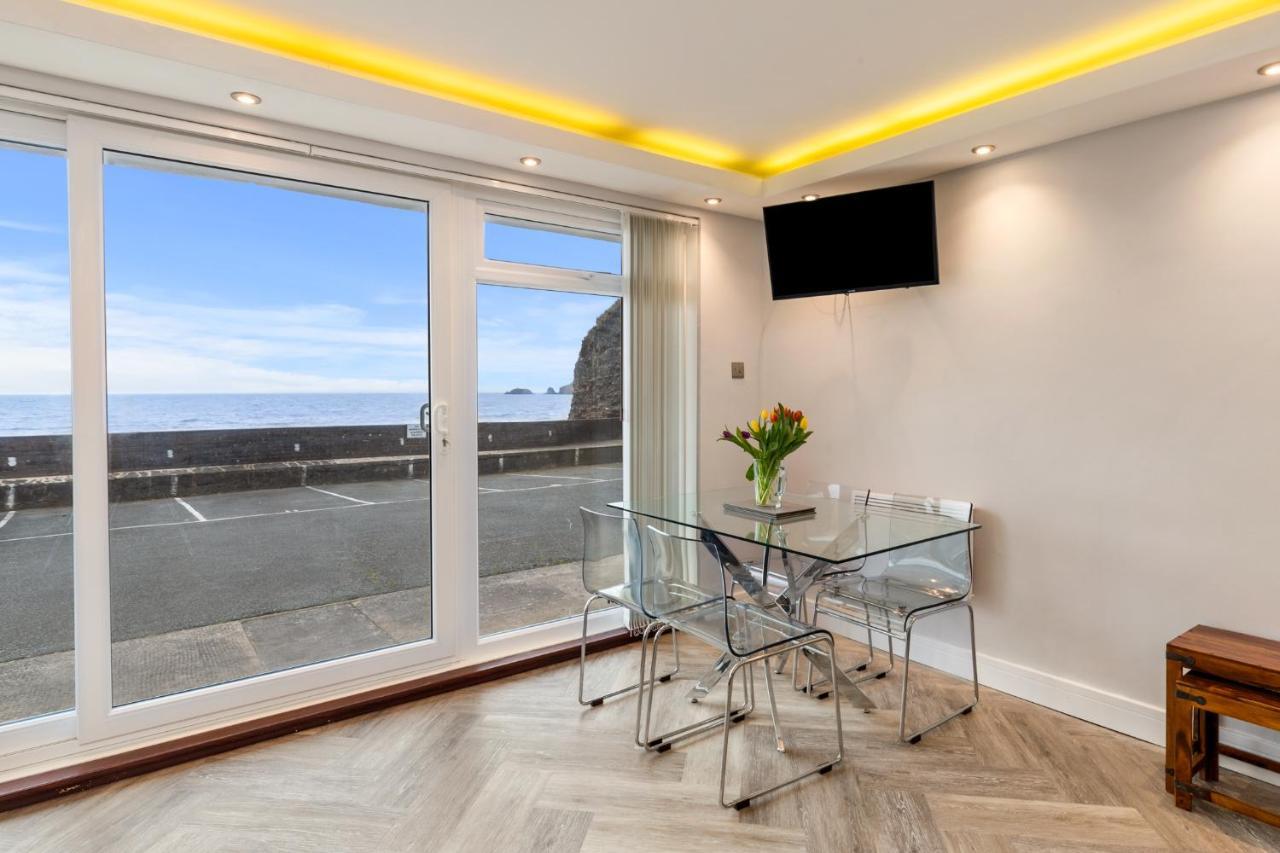 Pleasant View - Direct Beach Access, Sea Views And Parking Saundersfoot Bagian luar foto