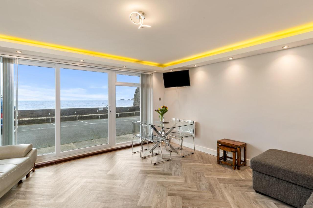 Pleasant View - Direct Beach Access, Sea Views And Parking Saundersfoot Bagian luar foto