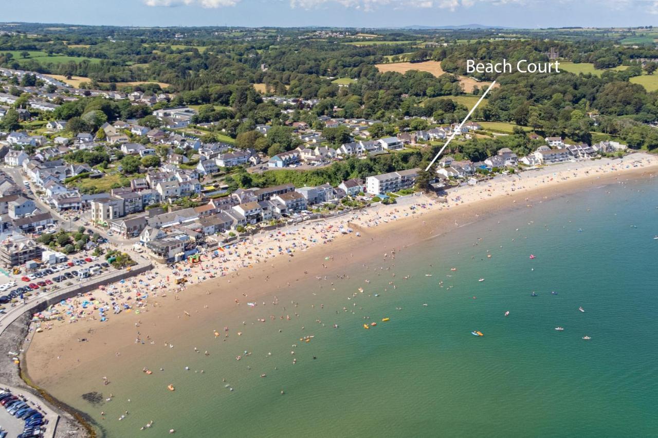 Pleasant View - Direct Beach Access, Sea Views And Parking Saundersfoot Bagian luar foto