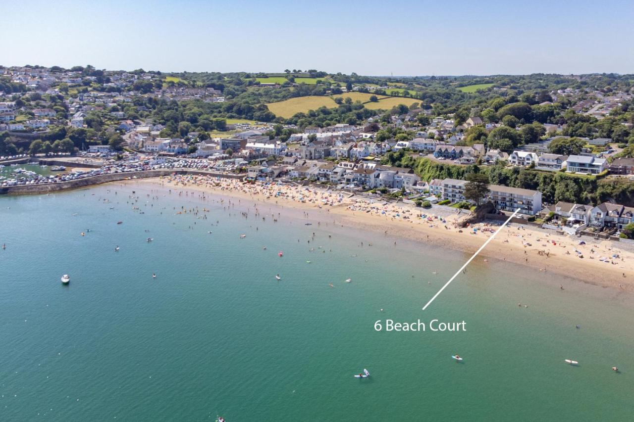 Pleasant View - Direct Beach Access, Sea Views And Parking Saundersfoot Bagian luar foto
